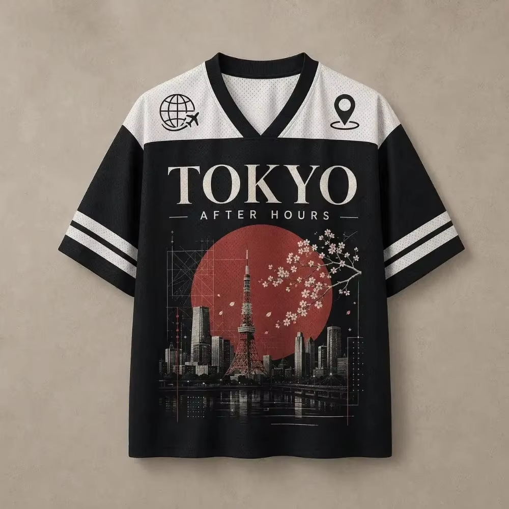 原宿東京レッドムーンパット 3D プリントブレスクイックドラ - Street Fashion In Tokyo のレビューと価格