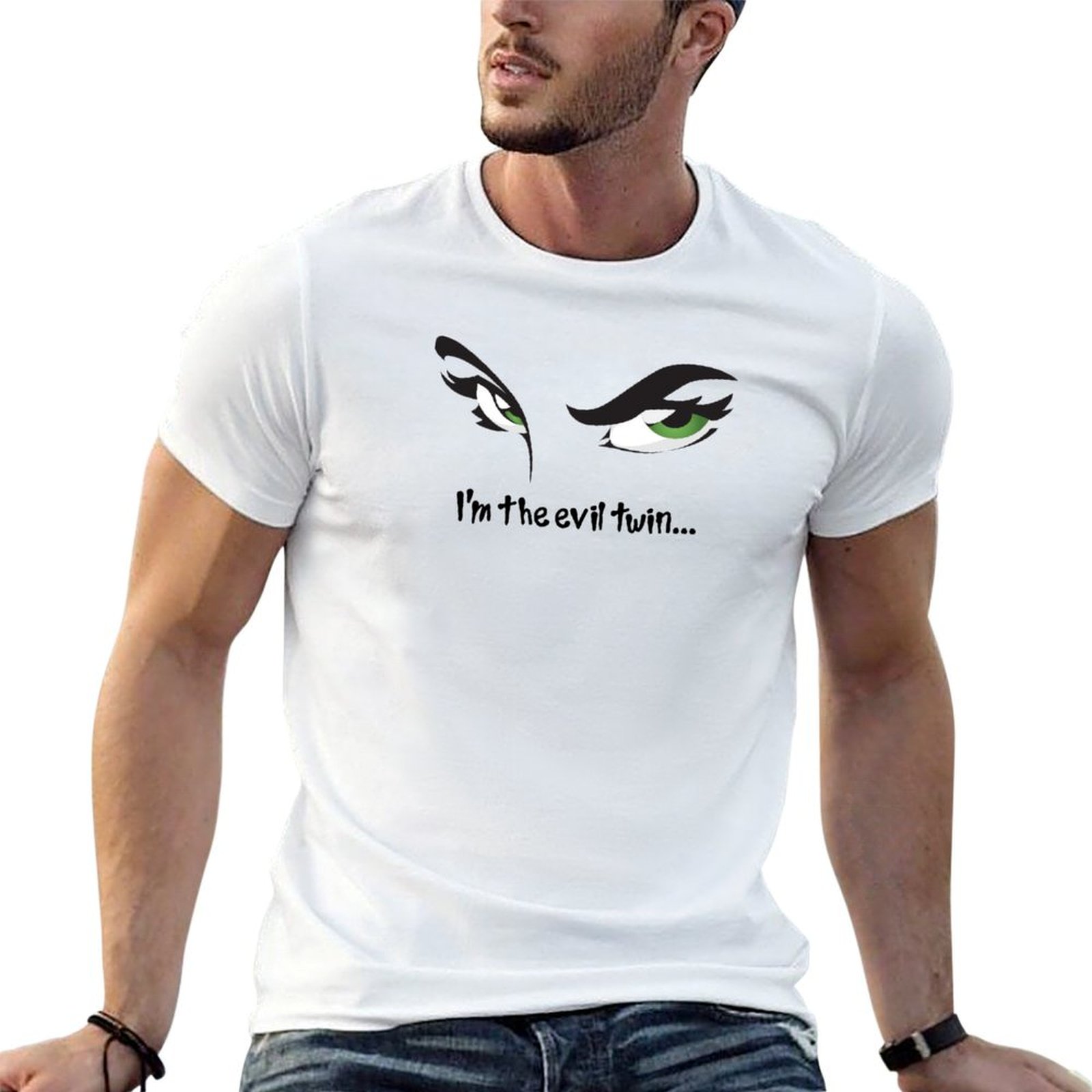 I'm The Evil Twin Funny Twins  - Street Fashion Quotes のレビューと価格