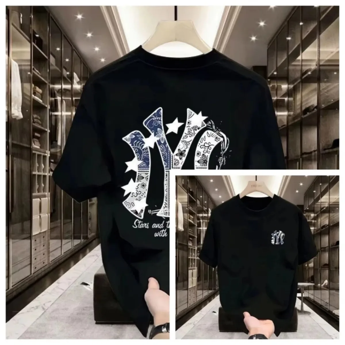 メンズプリント半袖Tシャツ 2026年新作トレンド - ゆっ - Parade Fashion Street のレビューと価格