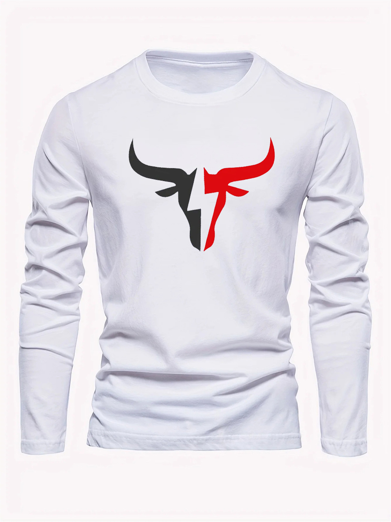 シンプルな無地メンズ長袖 Tシャツアウトドアランニングスポー - Fashion Streetwear のレビューと価格