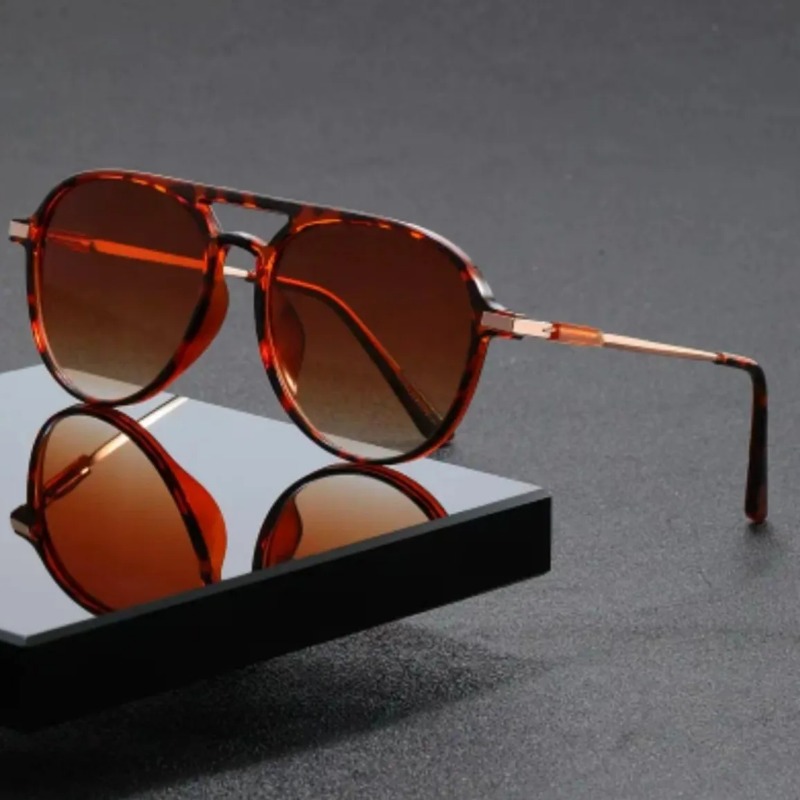 ヴィンテージパイロットサングラス 男女兼用 新ファッション  - Street Fashion Glasses のレビューと価格
