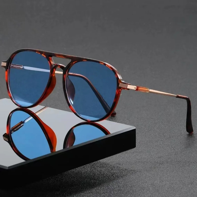 ヴィンテージパイロットサングラス 男女兼用 新ファッション  - Street Fashion Glasses のレビューと価格