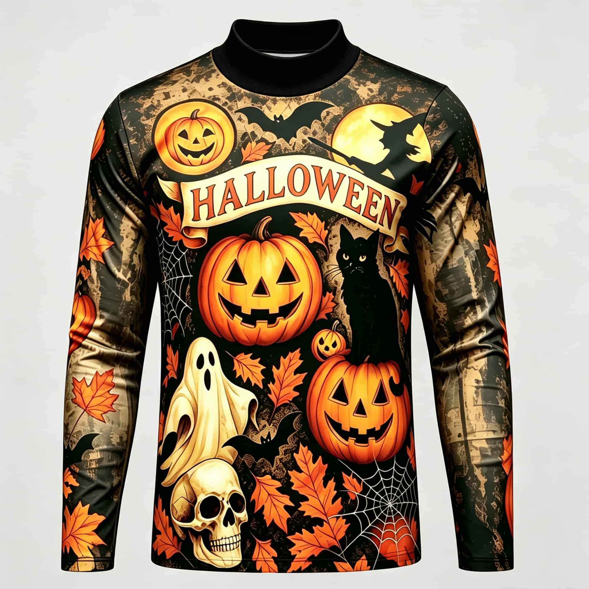 カジュアルファッションストリートスタイル ハロウィンプリント - Street Fashion Styles のレビューと価格