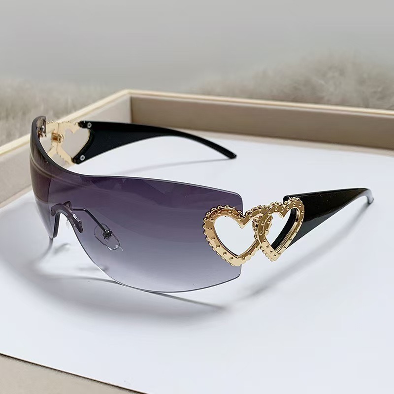 新しい女性のファッション写真撮影サングラストレンディなヴィン - Street Fashion Glasses のレビューと価格